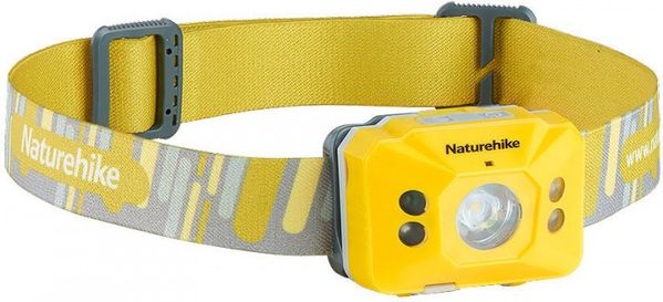 Ліхтар налобний Naturehike NH SD-02 Rechargable lamp 1200mAh NH17G025-D Yellow 6927595723166 фото